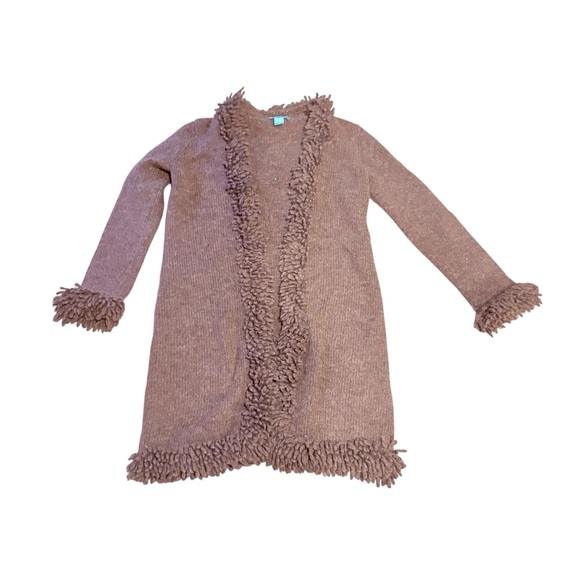 White + Warren Wool blend cardigan long sweater
